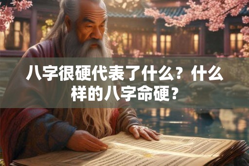 八字很硬代表了什么？什么样的八字命硬？