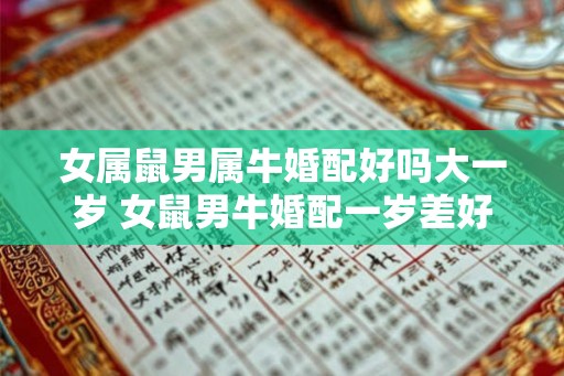 女属鼠男属牛婚配好吗大一岁 女鼠男牛婚配一岁差好吗