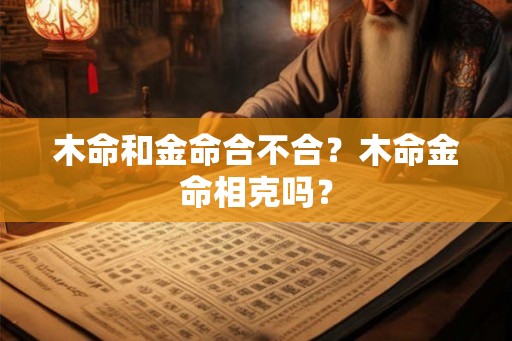 木命和金命合不合？木命金命相克吗？