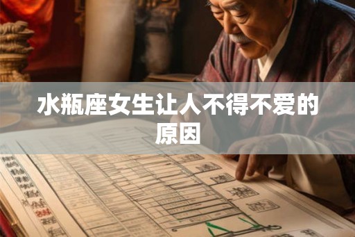水瓶座女生让人不得不爱的原因 水瓶座女生让人不得不爱的原因