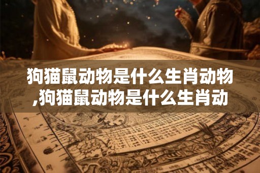 狗猫鼠动物是什么生肖动物,狗猫鼠动物是什么生肖动物呢