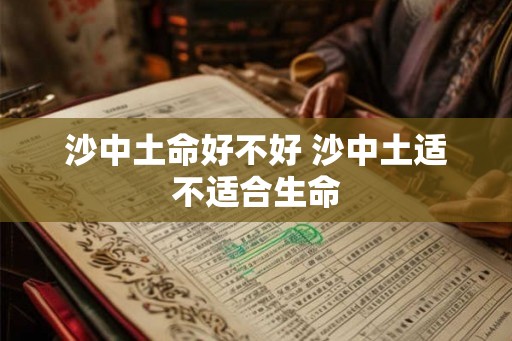 沙中土命好不好 沙中土适不适合生命