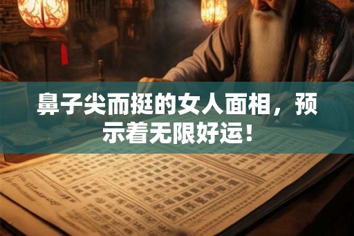 鼻子尖而挺的女人面相,预示着无限好运! 鼻子尖而挺的女人面相,预示着无限好运!