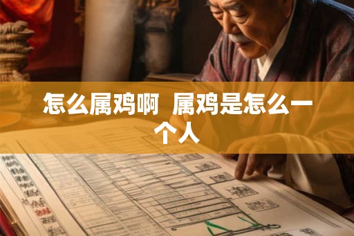 怎么属鸡啊  属鸡是怎么一个人