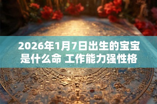 2026年1月7日出生的宝宝是什么命 工作能力强性格复杂 2026年1月7日出生的宝宝是什么命 工作能力强性格复杂