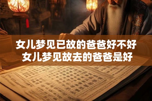 女儿梦见已故的爸爸好不好 女儿梦见故去的爸爸是好兆头吗