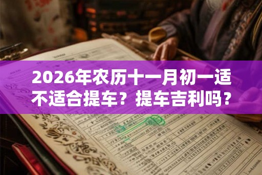 2026年农历十一月初一适不适合提车？提车吉利吗？