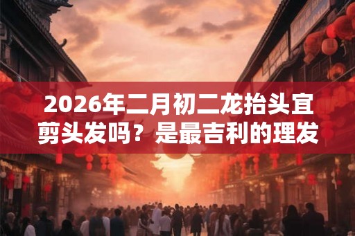 2026年二月初二龙抬头宜剪头发吗？是最吉利的理发日子吗