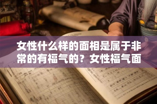 女性什么样的面相是属于非常的有福气的？女性福气面相介绍