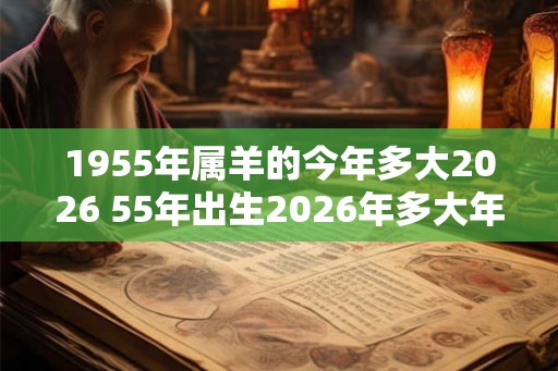 1955年属羊的今年多大2026 55年出生2026年多大年龄