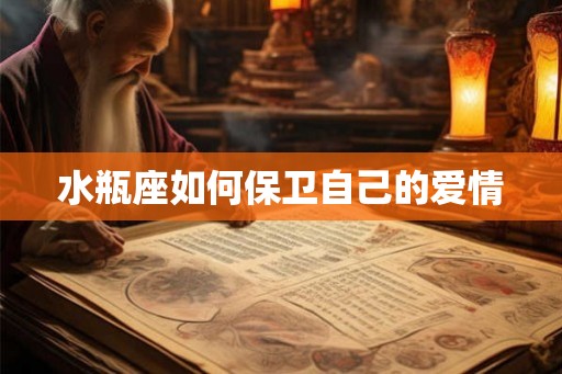 水瓶座如何保卫自己的爱情