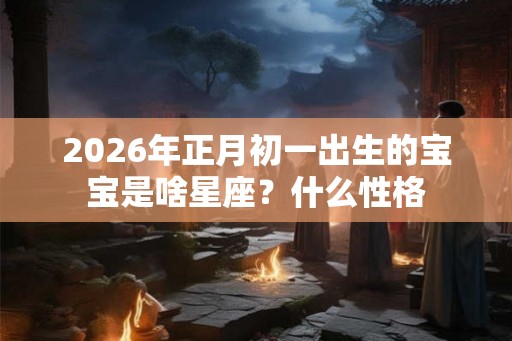 2026年正月初一出生的宝宝是啥星座?什么性格 2026年正月初一出生的宝宝是啥星座?什么性格