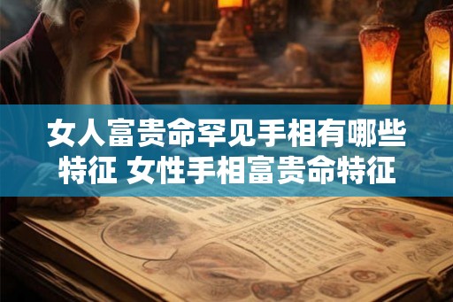 女人富贵命罕见手相有哪些特征 女性手相富贵命特征