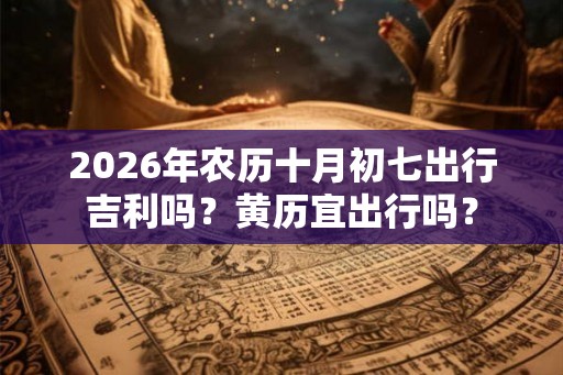 2026年农历十月初七出行吉利吗？黄历宜出行吗？