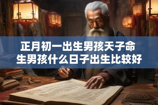 正月初一出生男孩天子命 生男孩什么日子出生比较好