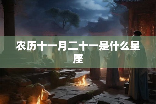 农历十一月二十一是什么星座 农历十一月二十一是什么星座
