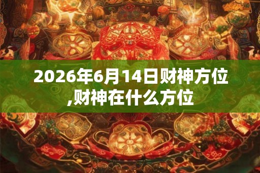 2026年6月14日财神方位,财神在什么方位 2026年6月14日财神方位,财神在什么方位