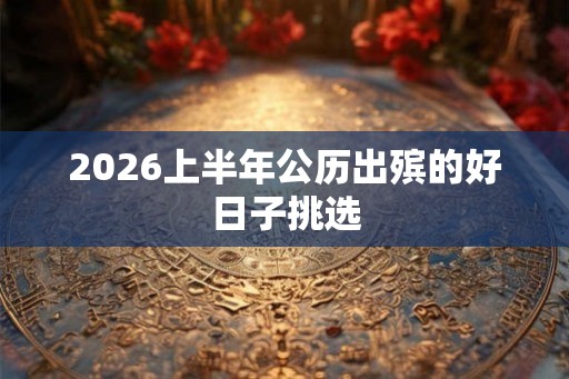 2026上半年公历出殡的好日子挑选