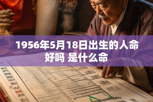 1956年5月18日出生的人命好吗 是什么命 1956年5月18日出生的人命好吗 是什么命