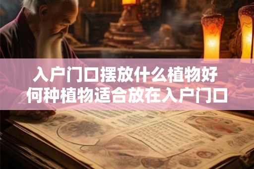 入户门口摆放什么植物好 何种植物适合放在入户门口