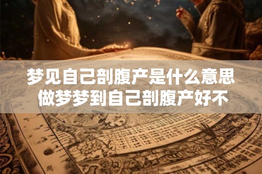 梦见自己剖腹产是什么意思 做梦梦到自己剖腹产好不好 梦见自己剖腹产是什么意思 做梦梦到自己剖腹产好不好