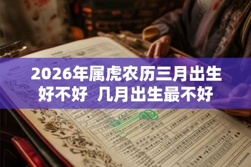 2026年属虎农历三月出生好不好  几月出生最不好