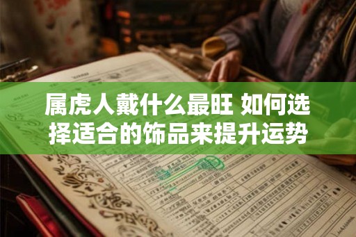 属虎人戴什么最旺 如何选择适合的饰品来提升运势