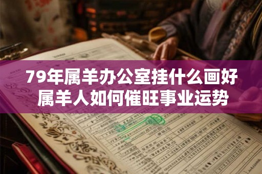 79年属羊办公室挂什么画好 属羊人如何催旺事业运势