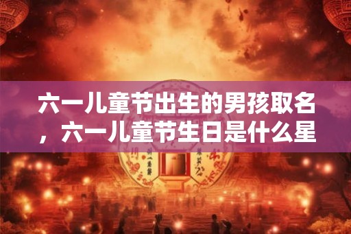六一儿童节出生的男孩取名，六一儿童节生日是什么星座？