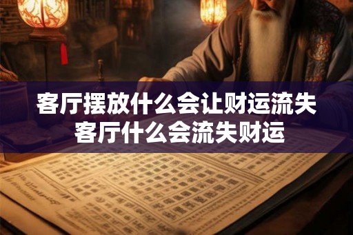 客厅摆放什么会让财运流失 客厅什么会流失财运 客厅摆放什么会让财运流失 客厅什么会流失财运