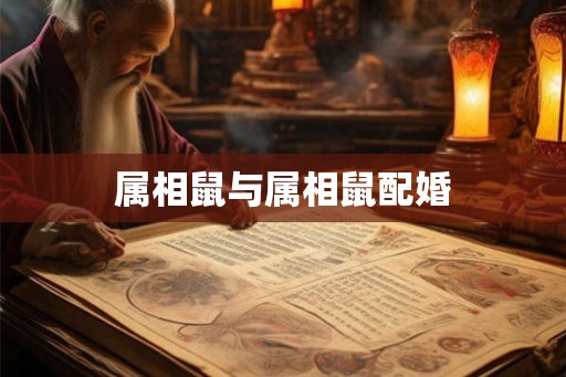 属相鼠与属相鼠配婚