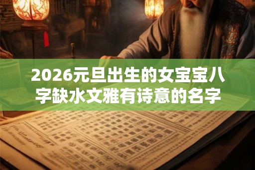 2026元旦出生的女宝宝八字缺水文雅有诗意的名字 2026元旦出生的女宝宝八字缺水文雅有诗意的名字