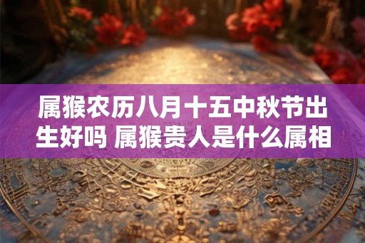 属猴农历八月十五中秋节出生好吗 属猴贵人是什么属相 属猴农历八月十五中秋节出生好吗 属猴贵人是什么属相