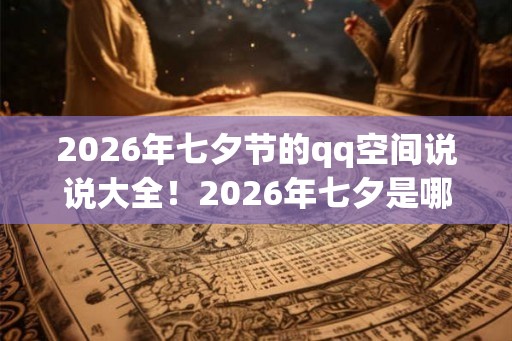 2026年七夕节的qq空间说说大全！2026年七夕是哪一天