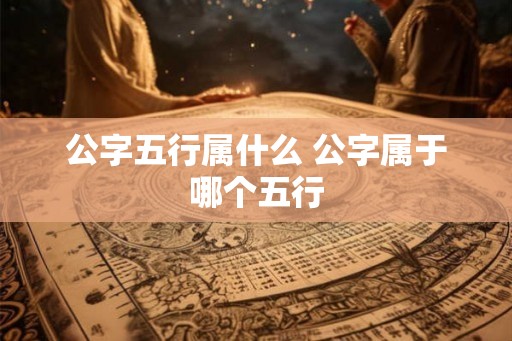 公字五行属什么 公字属于哪个五行