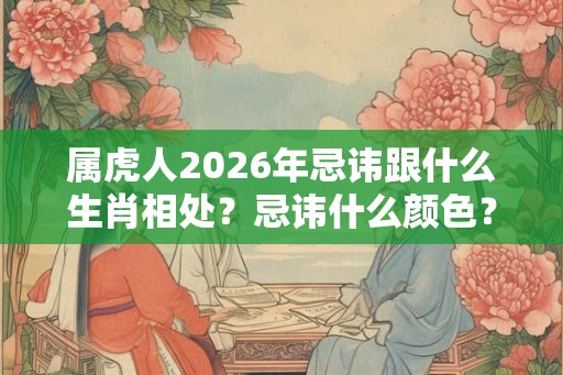 属虎人2026年忌讳跟什么生肖相处？忌讳什么颜色？