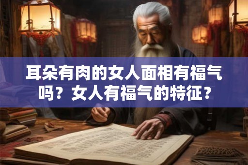 耳朵有肉的女人面相有福气吗？女人有福气的特征？