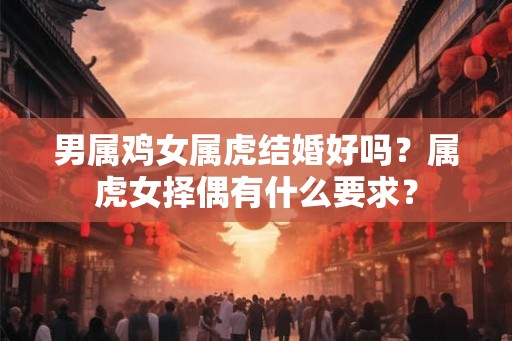 男属鸡女属虎结婚好吗？属虎女择偶有什么要求？