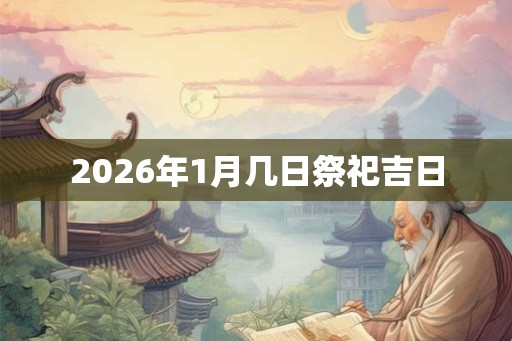 2026年1月几日祭祀吉日 2026年1月几日祭祀吉日