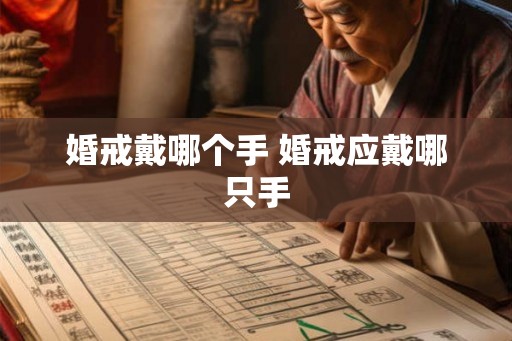 婚戒戴哪个手 婚戒应戴哪只手