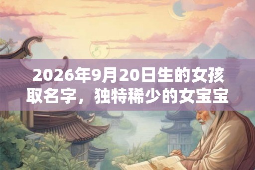 2026年9月20日生的女孩取名字,独特稀少的女宝宝名字 2026年9月20日生的女孩取名字,独特稀少的女宝宝名字