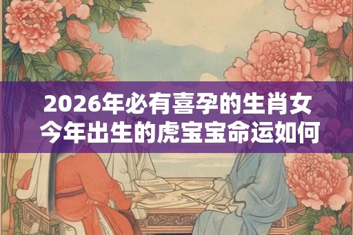 2026年必有喜孕的生肖女 今年出生的虎宝宝命运如何