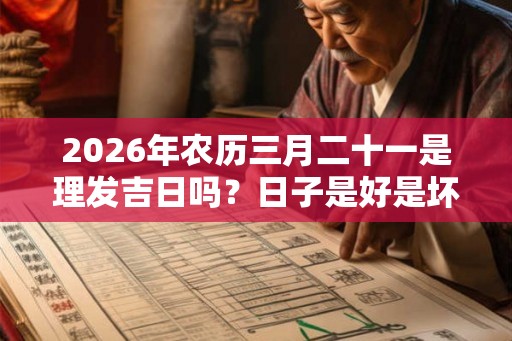 2026年农历三月二十一是理发吉日吗？日子是好是坏？