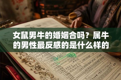 女鼠男牛的婚姻合吗？属牛的男性最反感的是什么样的对象？