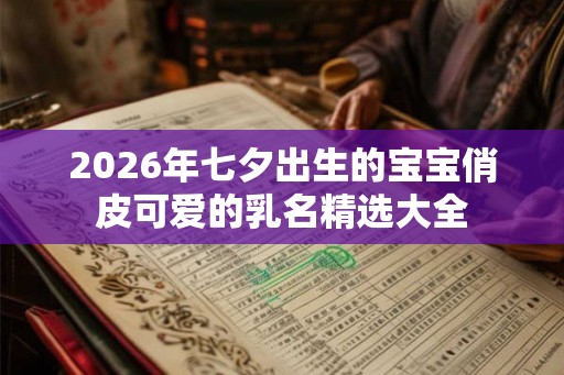 2026年七夕出生的宝宝俏皮可爱的乳名精选大全