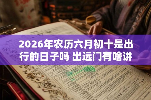 2026年农历六月初十是出行的日子吗 出远门有啥讲究