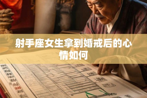 射手座女生拿到婚戒后的心情如何