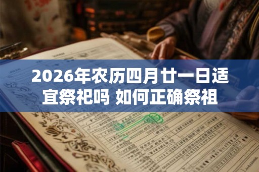 2026年农历四月廿一日适宜祭祀吗 如何正确祭祖