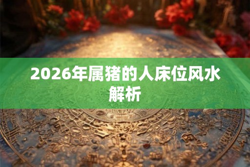 2026年属猪的人床位风水解析