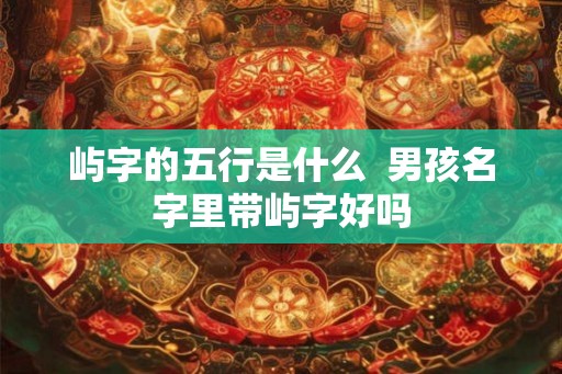 屿字的五行是什么  男孩名字里带屿字好吗